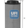 Filtro aria UFI 27.516.00