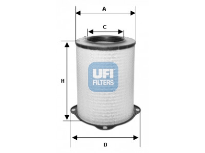 Filtro aria UFI 27.587.00