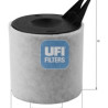 Filtro aria UFI 27.595.00