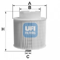 Filtro aria UFI 27.597.00