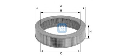 Filtro aria UFI 27.769.00
