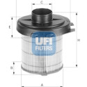 Filtro aria UFI 27.845.02