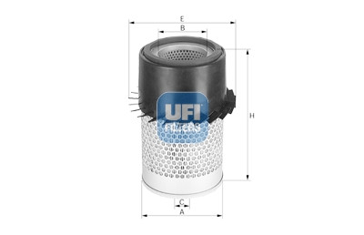 Filtro aria UFI 27.933.00