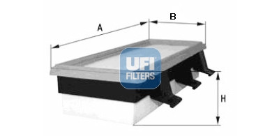 Filtro aria UFI 30.108.00