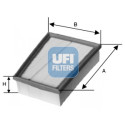 Filtro aria UFI 30.144.00