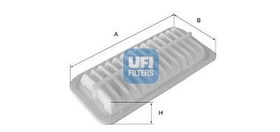 Filtro aria UFI 30.206.00