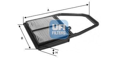 Filtro aria UFI 30.228.00