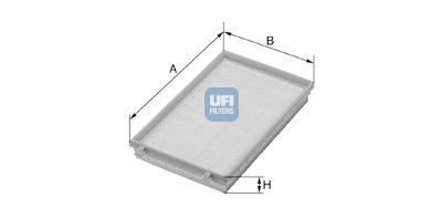 Filtro aria UFI 30.248.00