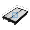 Filtro aria UFI 30.344.00