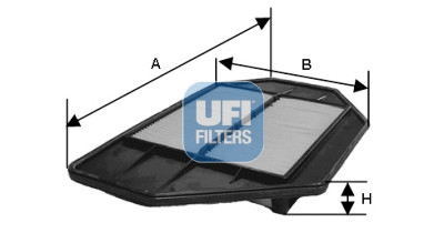 Filtro aria UFI 30.360.00