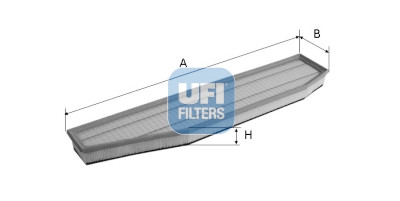 Filtro aria UFI 30.395.00