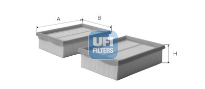 Filtro aria UFI 30.531.00