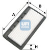 Filtro aria UFI 30.538.00