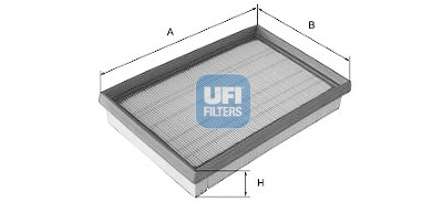 Filtro aria UFI 30.625.00