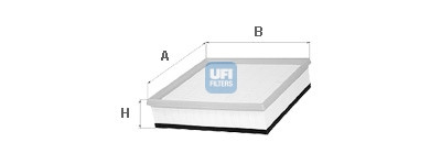 Filtro aria UFI 30.648.00