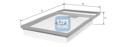 Filtro aria UFI 30.692.00