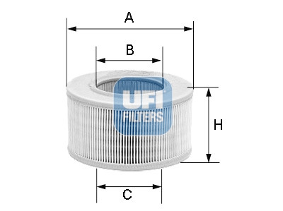 Filtro aria UFI 30.806.00