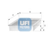 Filtro aria UFI 30.929.00