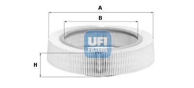 Filtro aria UFI 30.976.00