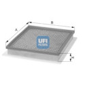 Filtro aria UFI 30.A23.00