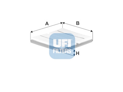 Filtro aria UFI 30.A51.00