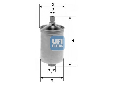 Filtro carburante UFI 31.503.00