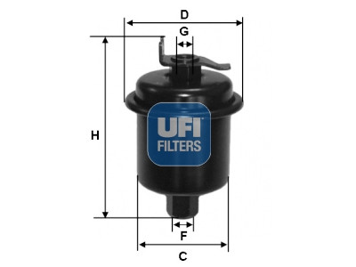 Filtro carburante UFI 31.621.00