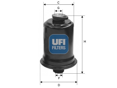 Filtro carburante UFI 31.712.00