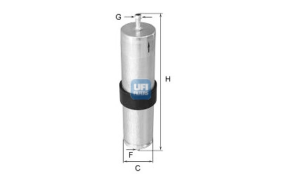 Filtro carburante UFI 31.838.00