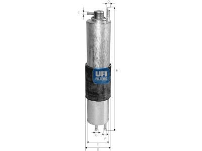 Filtro carburante UFI 31.847.00