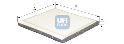 Filtro aria abitacolo UFI 53.021.00