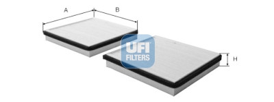 Filtro aria abitacolo UFI 53.037.00