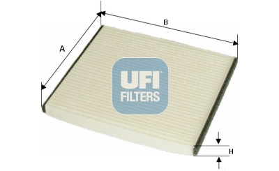 Filtro aria abitacolo UFI 53.076.00