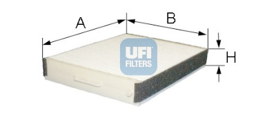 Filtro aria abitacolo UFI 53.077.00
