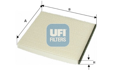 Filtro aria abitacolo UFI 53.081.00