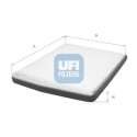 Filtro aria abitacolo UFI 53.091.00