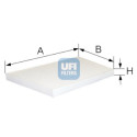 Filtro aria abitacolo UFI 53.095.00