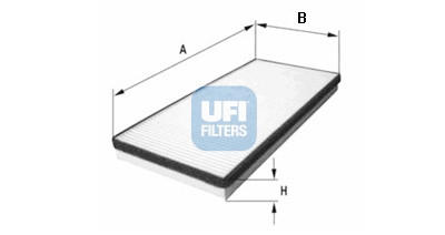 Filtro aria abitacolo UFI 53.103.00