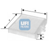 Filtro aria abitacolo UFI 53.106.00