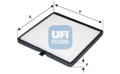Filtro aria abitacolo UFI 53.141.00