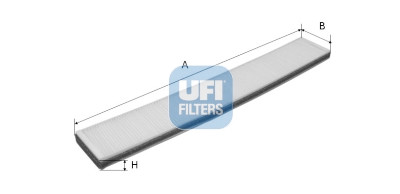 Filtro aria abitacolo UFI 53.158.00
