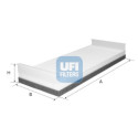 Filtro aria abitacolo UFI 53.165.00