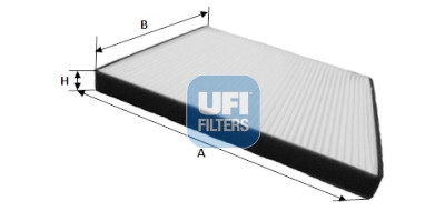 Filtro aria abitacolo UFI 53.208.00