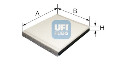 Filtro aria abitacolo UFI 53.319.00