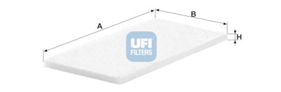 Filtro aria abitacolo UFI 53.322.00