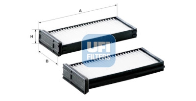 Filtro aria abitacolo UFI 53.338.00