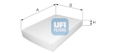 Filtro aria abitacolo UFI 53.379.00