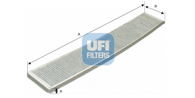 Filtro aria abitacolo UFI 54.121.00