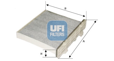 Filtro aria abitacolo UFI 54.147.00