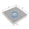 Filtro aria abitacolo UFI 54.166.00